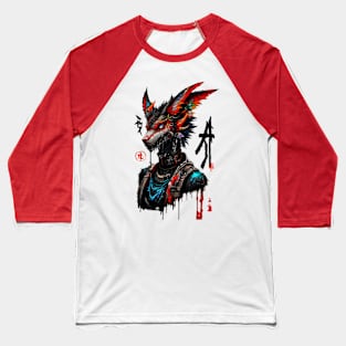 Street Wolf Baseball T-Shirt